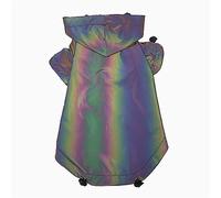 WOURRD Hooide - Abrigo cálido reflectante resistente a las manchas para perros grandes, con capucha, para perros grandes
