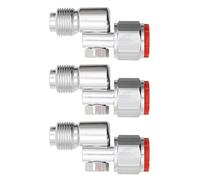 Wouueso 3 unidades 235486 7/8 roscas Airless Pulverizador de pintura giratorio para rotación de 180 grados Airless Pulverizador de pintura giratorio