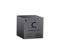 Wouueso Bloque de Metal de 1 Pulgada, Elementos de Alta Densidad, Bloque de Metal Puro, para Colecciones de Elementos, Material de Experimento de Laboratorio,C