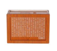 Wouueso Hucha de madera para niños y adultos, reutilizable con cuenta atrás y cantidad objetivo 5000