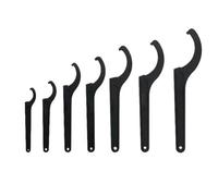Wouueso Llave Inglesa de 22-72 Mm, Herramienta de Ajuste, Amortiguador de Motocicleta, Llave de, Gancho de Precarga, Juego de Herramientas de Llave en C, Herramienta Manual