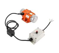 Wouueso Motor de VibracióN, Motor de VibracióN AsíNcrono Vibratorio de 30 W con Controlador de Velocidad 110 V 3600 RPM Aplicar en MineríA