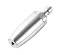 Wouueso Puntas para hidrolimpiadora, boquilla turbo para hidrolimpiadora, boquilla turbo 1/4, conexión rápida, acero inoxidable, 4,0 aperturas