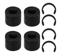 Wouueso ResolucióN del Rodillo de Goma de 4 Piezas, Anillos de Clip de RetencióN Compatibles con para, Que el Rodillo de Goma Se Mueva