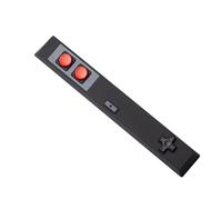 Wouueso Tecla para Gamepad Retro de 6,25 U con Barra Espaciadora, Material ABS, para Interruptores MX, Teclado Mecánico para Juegos, Color Negro