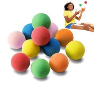 WOUYTPE 12 Piezas Pelota Espuma, Pelotas Blandas para Niños, Bola de Espuma, Adecuado para Jugar Todos los Días en Interiores y Exteriores, Juegos Entre Padres e Hijos y Actividades Infantiles