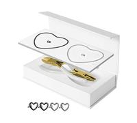 WOVEBIUS Kit de pulsera permanente creativo para aniversario, fecha, actividad, fiesta, suministros 1 oro, 1 oro rosa, longitud de la cadena: 23 cm, Chain Length 23cm, Plástico, como se muestra en la
