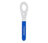 WOVEBIUS Llave sólida para pedalier de bicicleta de aleación de 16 muescas TL-BB02, color azul plateado
