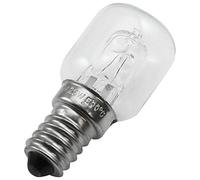 WOVELOT E14 Bombilla De Alta Temperatura 500 Grados 25W Bombilla Halogena De Burbuja para Horno E14 250V 25W Bombilla De Cuarzo