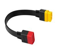 WOVELOT Nuevo Conector de Cable de ExtensióN OBD OBD2 para Lanzamiento X431 V/Easydiag 3.0 / Mdiag/Golo Cable Principal de 16 Pines Macho una Hembra 36 Cm