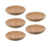 Woven Straw Bird Nest - Bird Nest | 5Piece Handmade Woven Straw Decorative