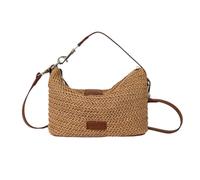 Woven Straw Hobo Bag - Adjustable Retro Shoulder Purse for Beach & Travel