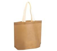 Woven Tote Bags - Reusable Bag With Handles | Portable Non-Woven Fabric Conference Bags | Large Capacity Pack For Kitchen Picnic Travel Beach School Party Shopping | Maximizing Space Utilization