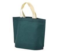 Woven Tote Bags - Reusable Bag With Handles | Portable Non-Woven Fabric Conference Bags | Large Capacity Pack For Kitchen Picnic Travel Beach School Party Shopping | Maximizing Space Utilization