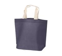 Woven Tote Bags - Reusable Bag With Handles | Portable Non-Woven Fabric Conference Bags | Large Capacity Pack For Kitchen Picnic Travel Beach School Party Shopping | Maximizing Space Utilization, Gris