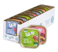 Wow Alimento Húmedo para Perros | Varios Sabores | 11 x 150 Gr | (2 x Salmón Adulto 2 x Cordero Adulto 3 x Vacuno Adulto 2 x Pavo Adulto 2 x Venado Adulto)