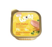 Wow Alimento Húmedo para Perros | Varios Sabores | 11 x 150 Gr | (Pollo con Zanahorias Junior)