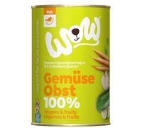 Wow Alimento Húmedo para Perros | Varios Sabores | 6 x 400 Gr | (Frutas Y Verduras)