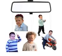 WOW Cutouts- Ambientador para coche Hasbulla, paquete de 5: ambientadores personalizados Hasbulla Magomedov con imagen de Hasbulla: ambientador personalizado para coche, armario, mochila, equipaje y m