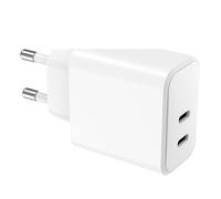 WOW, Doble puerto USB-C 40W (20W+20W) cargador rápido de entrega de energía