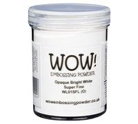 WOW! Embossing Powder 160ml-Opaque Bright White Superfine