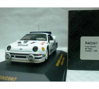 WOW EXTREMADAMENTE RARO Ford RS200 Turbo 1986 #8 Suecia WRC 1:43...