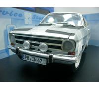 WOW EXTREMADAMENTE RARO Opel Kadett B 1900 Rallye 1967 Plata 1:18...