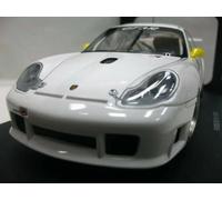 WOW EXTREMADAMENTE RARO Porsche 996 911 GT3R LM 2001 Blanco Cuerpo Liso...
