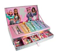 WOW GENERATION - Estuche Maquillaje Niña con 5 Brillos de Labios y Accesorios Personalizables, Set de Belleza Infantil