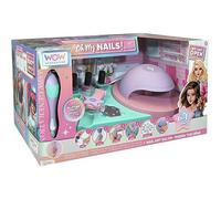 WOW Generation Estudio Diseña Tus Uñas "OH MY NAILS" - Kit Completo con Lápiz de Purpurina, Estación de Secado, Esmaltes, Ideal para Regalar