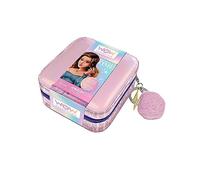 WOW GENERATION - Joyero de Viaje para niñas, Diseño Metalizado con Compartimentos para Joyas, Ideal para Regalar