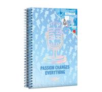 WOW GENERATION - Libreta de Actividades A5 Profesión Cantante Emma con Pegatinas, Rasca y Descubre para Niñas