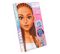 WOW GENERATION - Set Artístico Brilla en la Oscuridad, Manualidades Creativas para Niñas con Accesorios Luminosos
