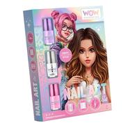 WOW GENERATION - Set Esmaltes de Uñas con Cambio de Color Niña - Kit 5 Pintauñas Infantiles Mágicos, Colores Reactivos Temperatura, Manicura Infantil Segura, Juguete Belleza Niñas 4+