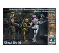 Wow, i Like It Maqueta Figura Master Box 24031 1:24 Máscara