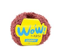 WOW! LOOPY de Katia en ovillos de 100 gramos y 60 metros. (159 - Rojo frambuesa)