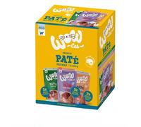 6 sobres x 125 g Wow Food Adult Paté sobre para gatos
