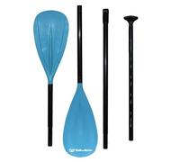 WOW Pádel 2 en 1 Paletas de Aluminio Stand Up Paddle Rame 4 Piezas Desmontables | Pádel Doble Pádel Ajustable | Pádel Paddle - Sup Fácil de Transportar WalkOnWater