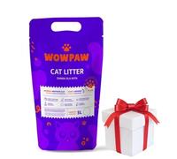 WOW PAW Żwirek Bentonitowy - Lawendowy dla kota 5L + ¡Sorpresa para Gato GRATIS!