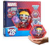 WOW! PODS 4D Marvel Starlord, Figura Coleccionable conectable Que explota de su Mundo en el tuyo, exhibición de Pared o Estante, Juguetes y Regalos de Marvel, Serie 1 n.º 455