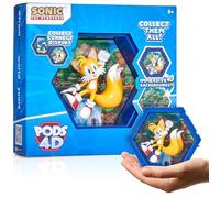 WOW! PODS - Colas 4D, Figura Coleccionable única conectable Que explota de su Mundo en el tuyo, exhibición de Pared o Estante, Juguetes sónicos y Regalos, Serie 1 n.º 480
