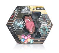 WOW! PODS - Colección Jurassic World Dominion - Tyranosaurus Rex - Figura Coleccionable con luz y Sensor de Movimiento (Deqube 918JUR102404)