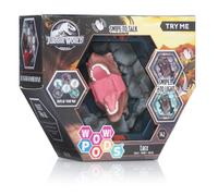 WOW! PODS - Colección Jurassic World - Tyranosaurus Rex (SFX) - Figura Coleccionable con luz, Efectos de Sonido y Sensor de Movimiento (Deqube 918JUR100503)
