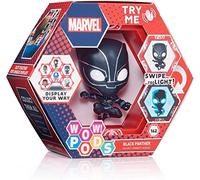 WOW! PODS - Colección Marvel Avengers - Black Panter - Figura Coleccionable con luz y Sensor de Movimiento (Deqube 918MVL101609)