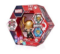 WOW! PODS - Colección Marvel - Loki - Figura Coleccionable con luz y Sensor de Movimiento (Deqube 918MVL101606)