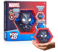 Wow! PODS Juguete 4D Marvel Black Panther, Figura de Juguete única conectable y Coleccionable, exhibición de Pared/Estante, Relleno de Cesta de Pascua, Figuras de Juguete, Figura de acción de Pantera