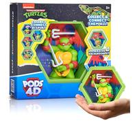 Wow! PODS - Rafael de Las Tortugas Ninja 4D, Figura Coleccionable única conectable Que explota de su Mundo en el tuyo, exhibición de Pared o Estante, Juguetes y Regalos de Las Tortugas Ninja, Serie 1
