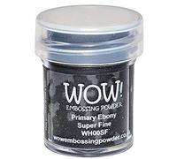 WOW! Polvo para Repujado, 15 ml, ébano primario