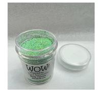 Wow! Polvo para repujado de 15 ml | Minty Twinkle Regular | Libera tu creatividad y dale brillo a tu repujado