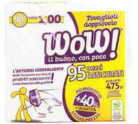 WOW. - Servilletas 2 capas 40 x 40, 95 unidades)